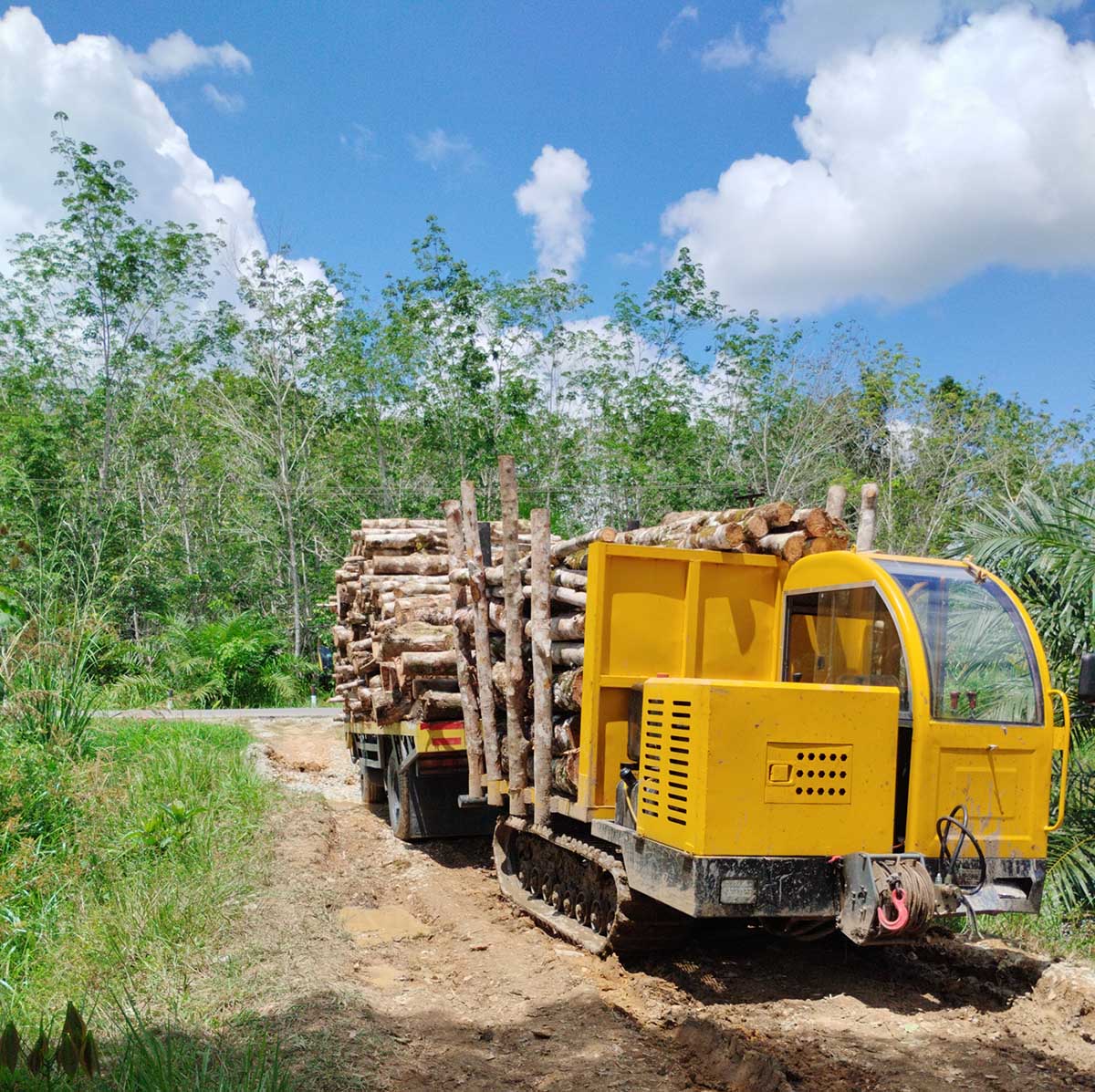 إندونيسيا - ناقلة مطاطية بوزن 6 أطنان