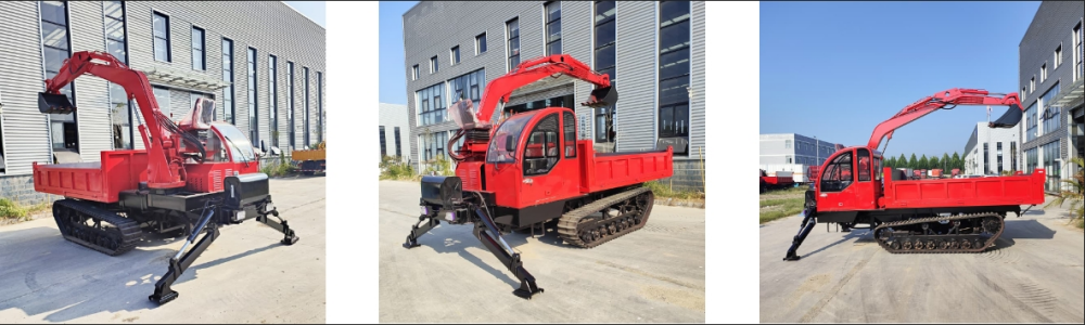 8-тонный многоцелевой гусеничный экскаватор