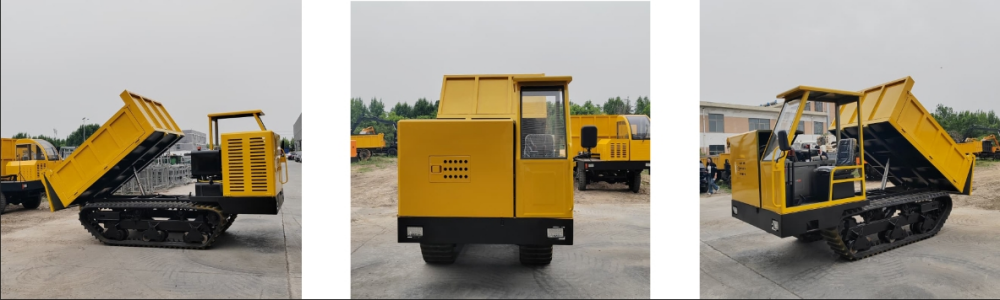 شاحنة قلابة ذات جنزير زاحف سعة 5 أطنان