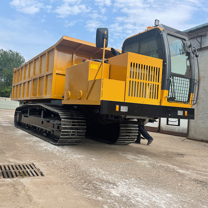 شاحنة قلابة زاحفة سعة 50 طنًا