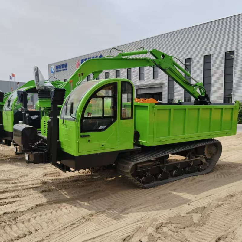 حفارة قلابة مجنزرة سعة 10 أطنان