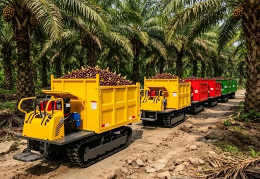 Custom Crawler Dumper | Colombia Palm Plantation Cooperation