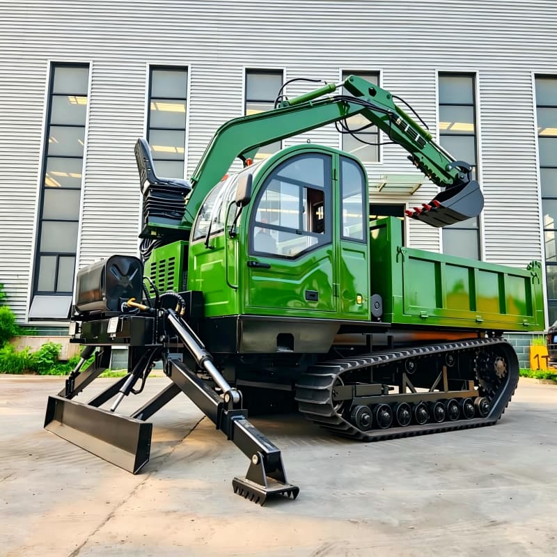 Dumper à chenilles de 8 tonnesDumper à chenilles de 8 tonnes