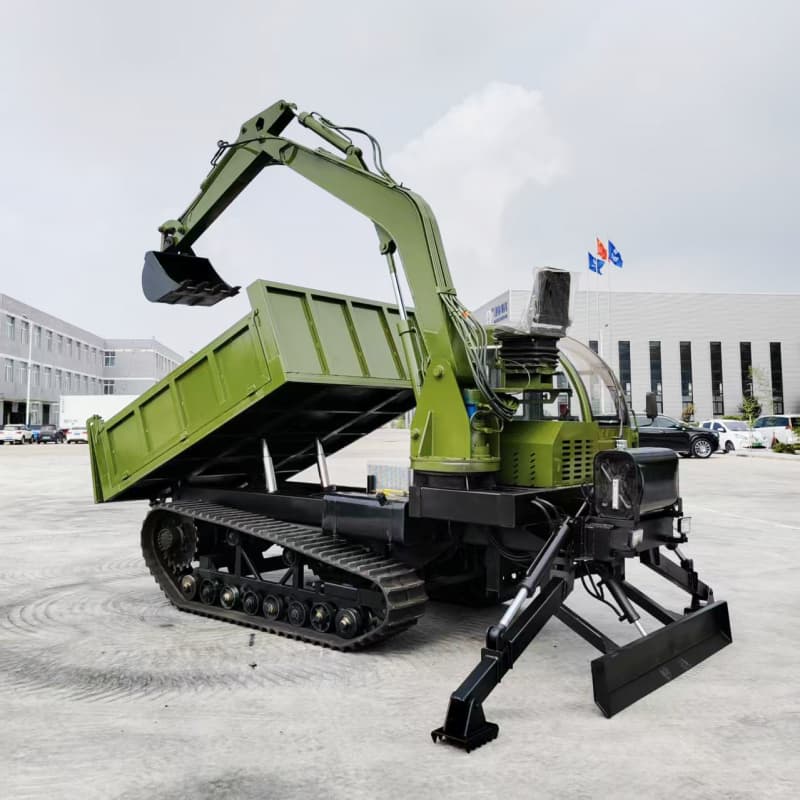 حفارة تفريغ غابات بوزن 8 أطنان