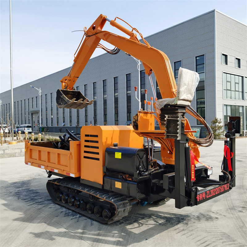 3-тонный гусеничный самоходный экскаватор