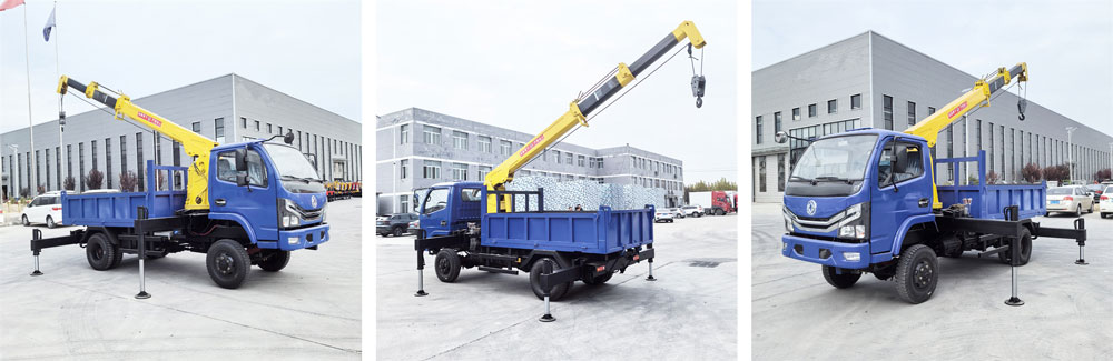 رافعة مثبتة على شاحنة سعة 5 أطنان