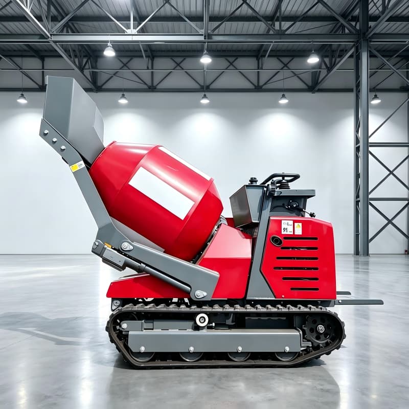 Mezcladora de Concreto Oruga 500L
