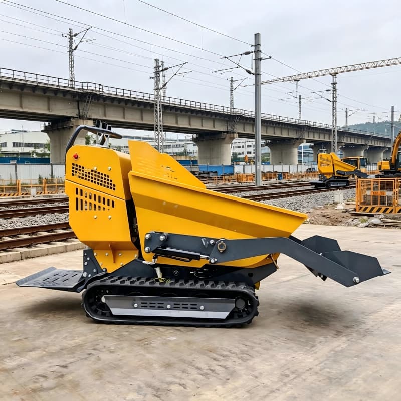 Transportador de Orugas Autocargable Hidráulico