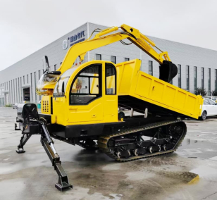 حفارة تفريغ غابات بوزن 8 أطنان