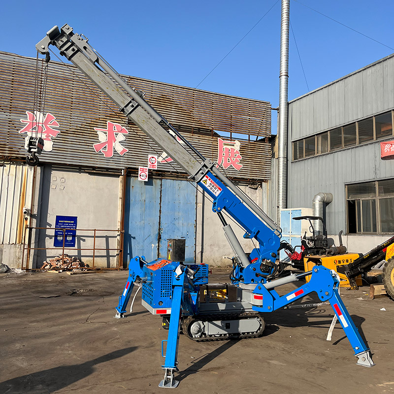2 tons small spider crane