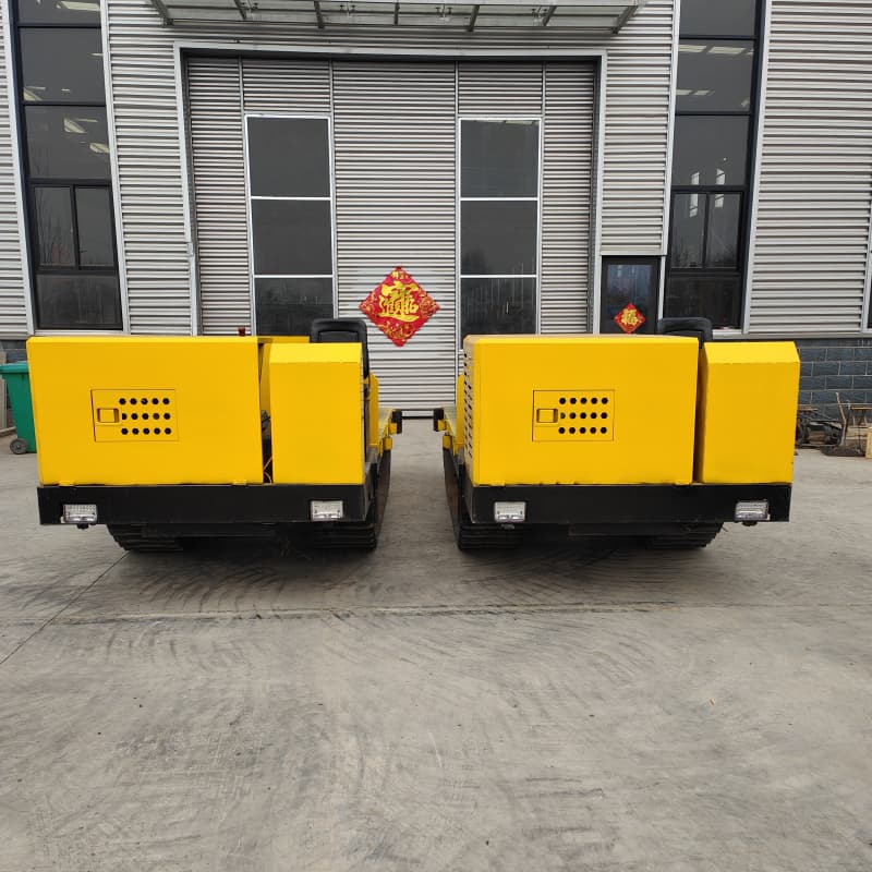 Transportador de plataforma sobre orugas de 5 toneladas