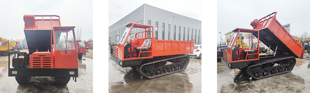 10 Ton All-Terrain Tracked Dump Truck