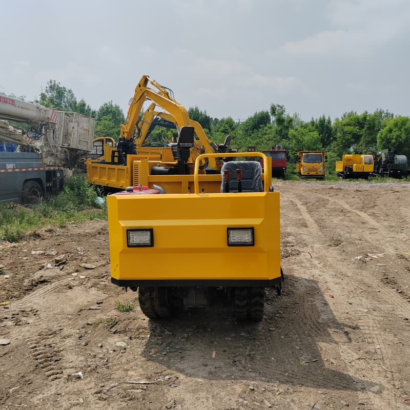 شاحنة قلابة صغيرة بمجرفة زراعية سعة 2 طن