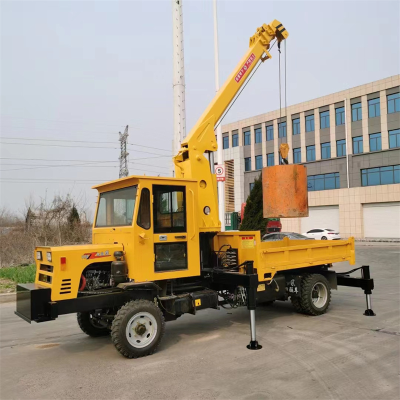 Crane montada en camión de 2 toneladas