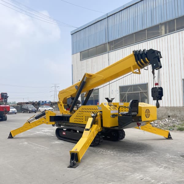 8 Tons Crawler Spider Crane