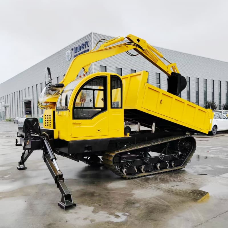 حفارة تفريغ غابات بوزن 8 أطنان