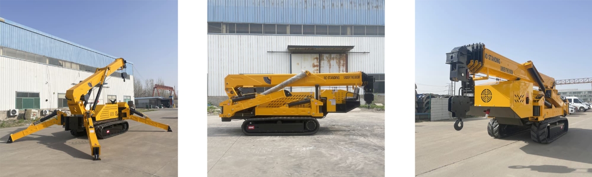10 Tons Crawling Spider Crane