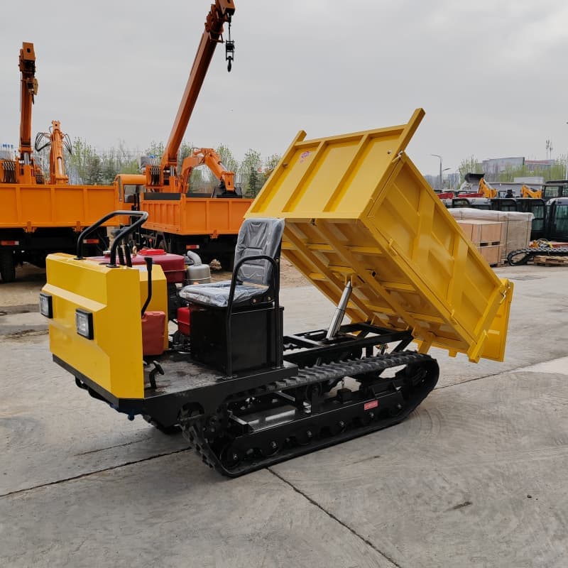 شاحنة قلابة مجنزرة سعة 2 طن