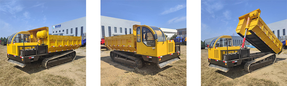 15 टन ट्रैक्ड डम्प ट्रक