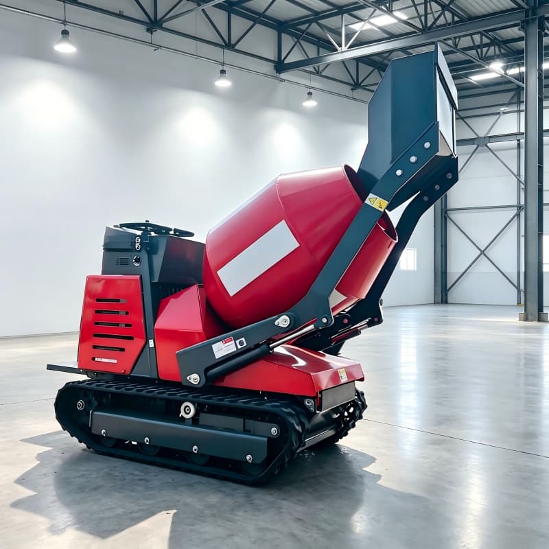 Mezcladora de Concreto Oruga 500L