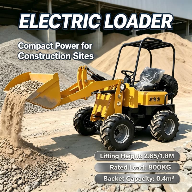 KC-T800 Elektrischer Mini-Radlader