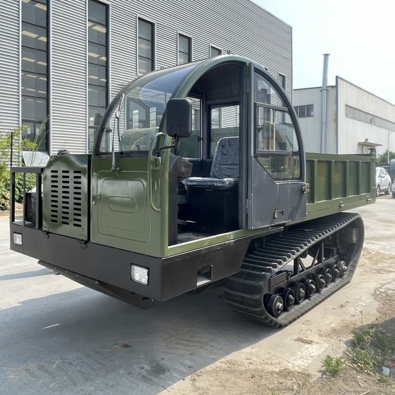 8 Tons Rubber Track Dump Truck