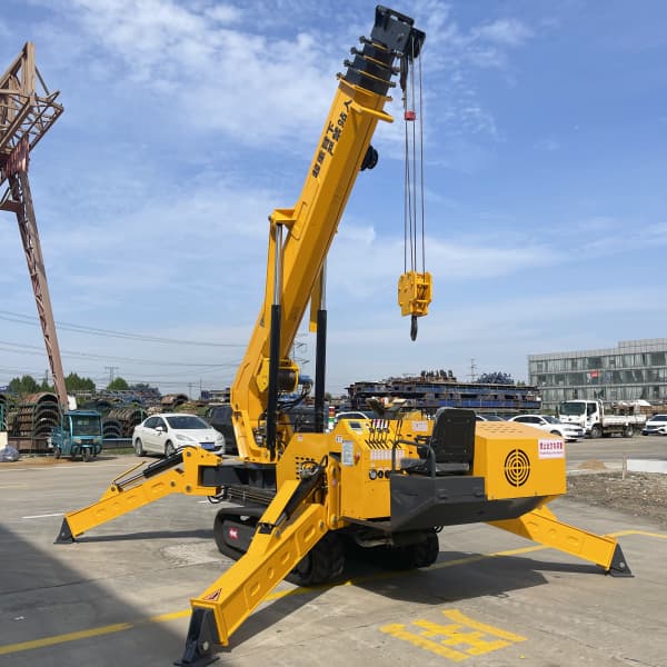 5 Tons Mobile Spider Crane