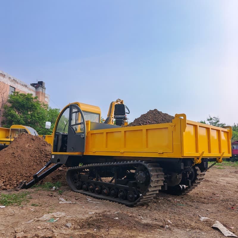 Ekskavator 8 Ton yang Dapat Disesuaikan yang Dipasang di Truk