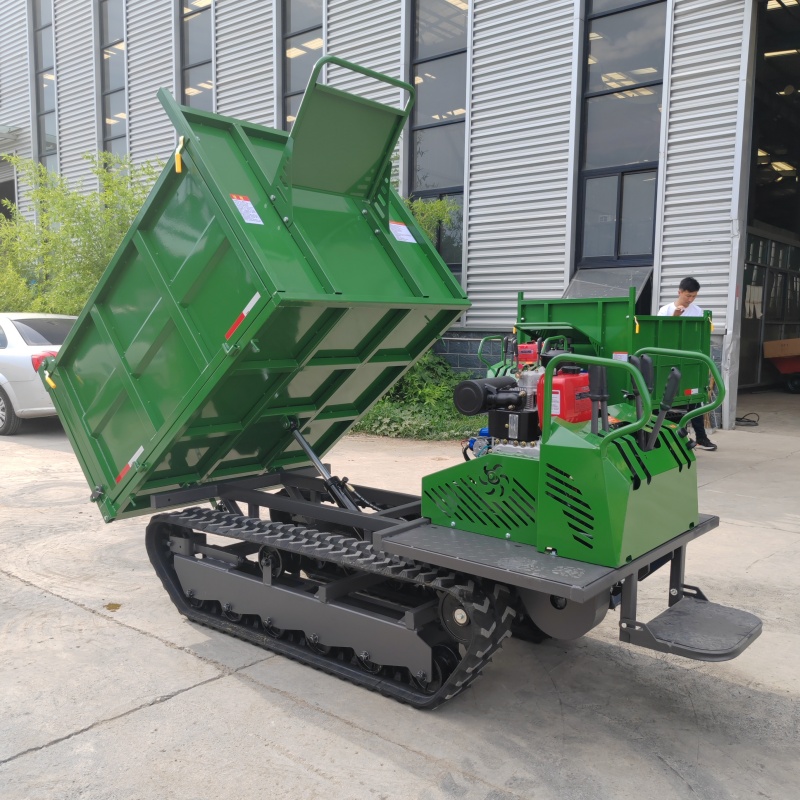 شاحنة قلابة صغيرة سعة 1.8 طن مع مسارات