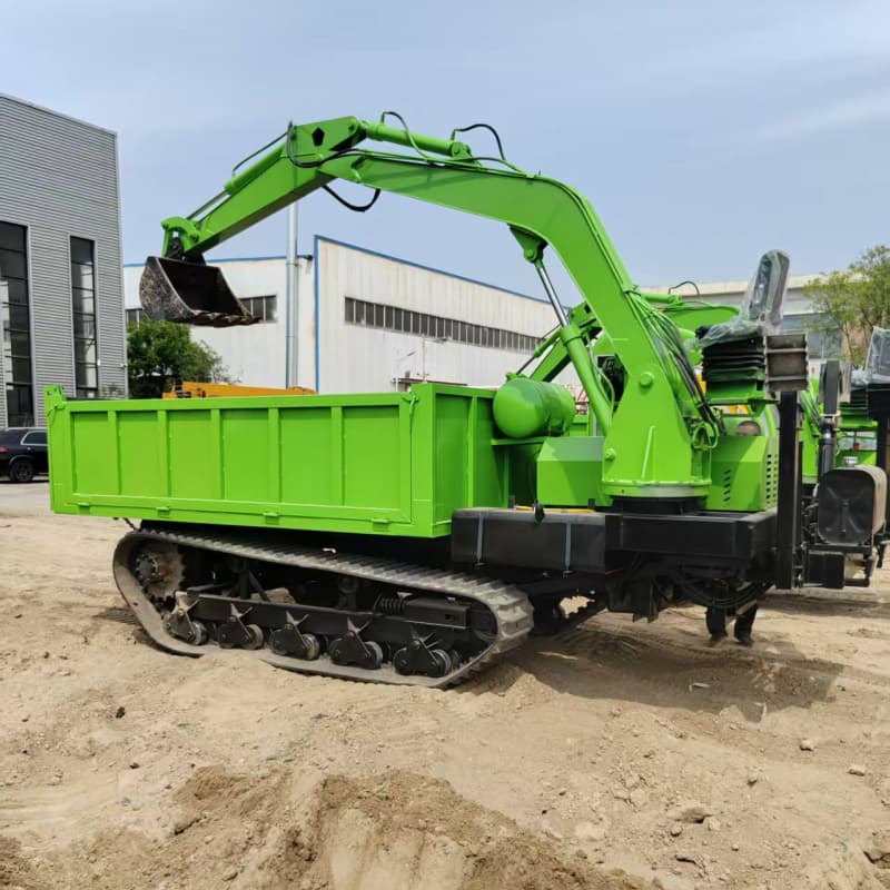 حفارة قلابة مجنزرة سعة 10 أطنان