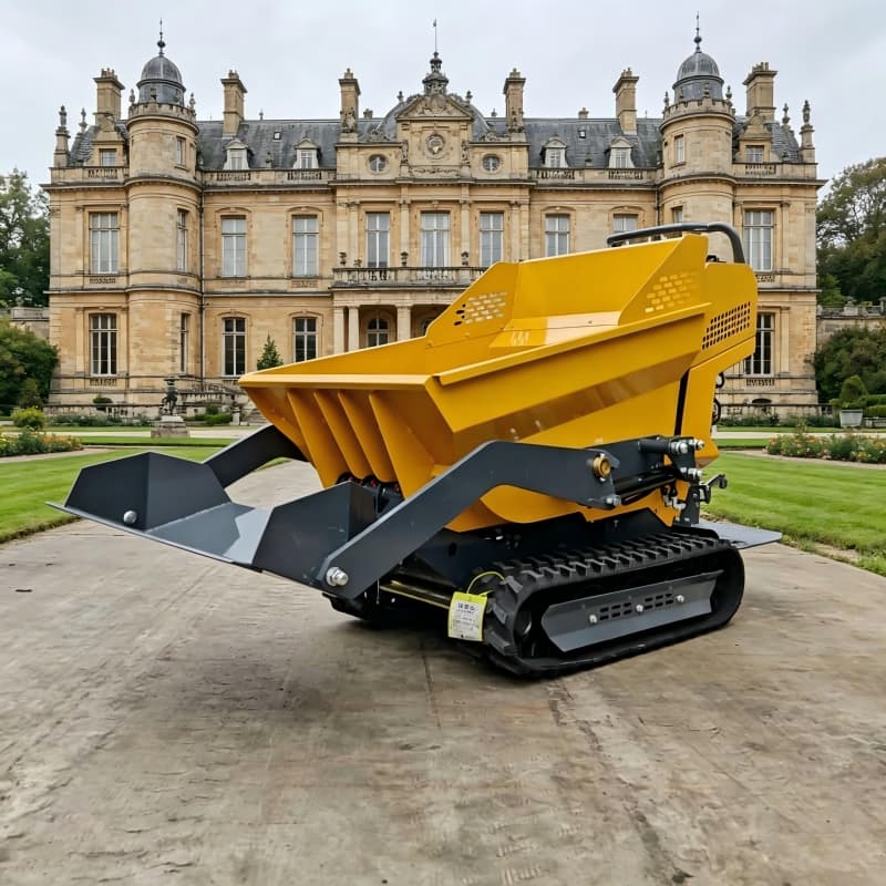 Transportador de Orugas Autocargable Hidráulico