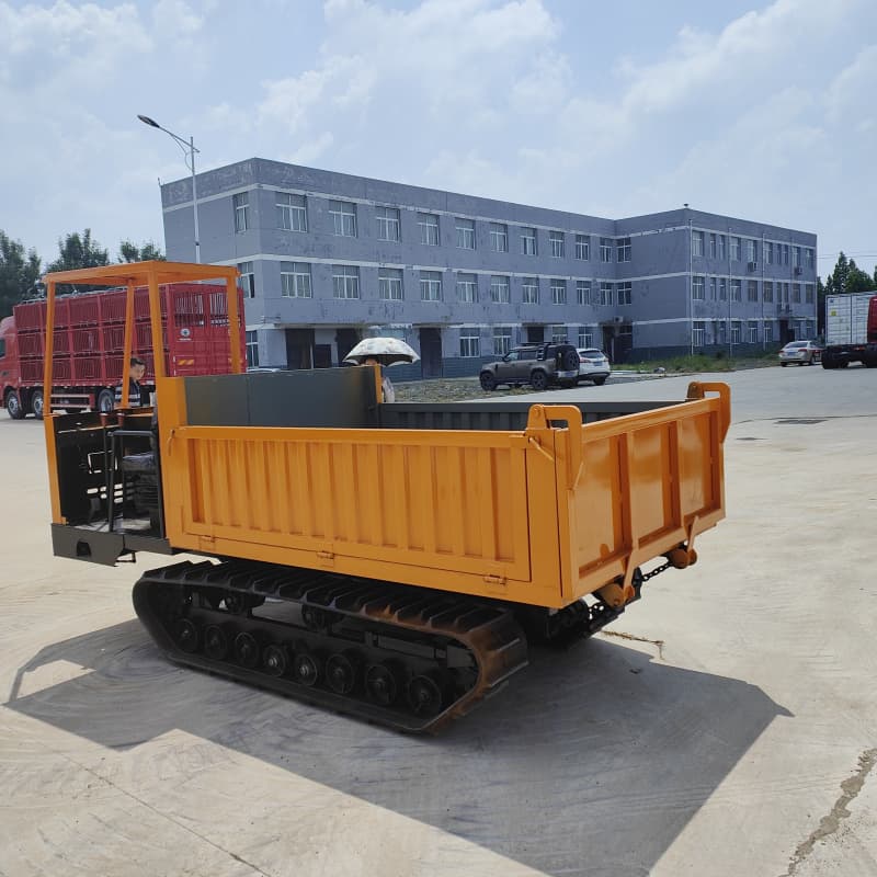 شاحنة قلابة مطاطية صغيرة بوزن 3 أطنان