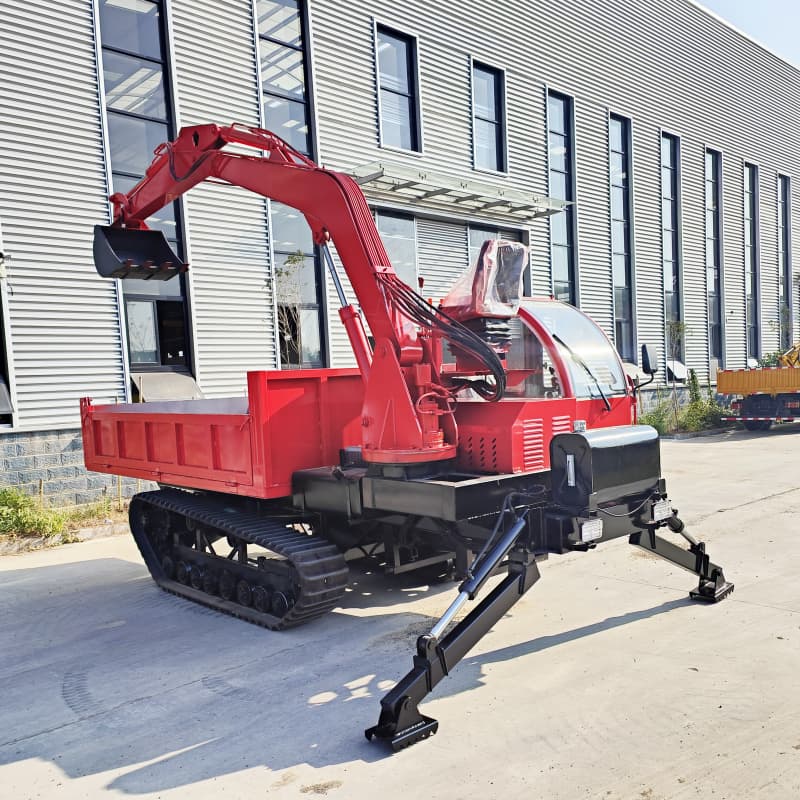 8-тонный многоцелевой гусеничный экскаватор