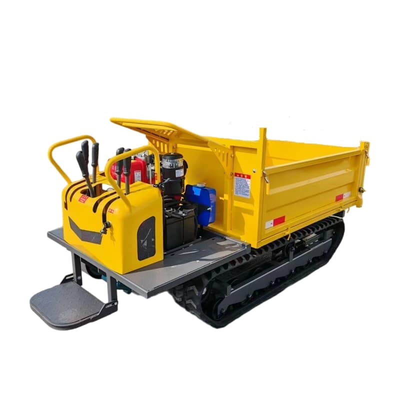 Dumper de orugas con operador a pie de 1,8 T