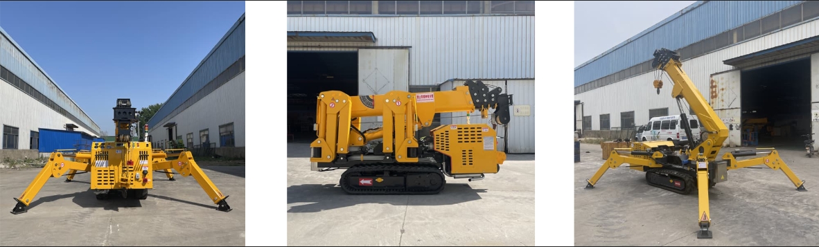 3 टन ऑल टेरेन स्पाइडर क्रेन