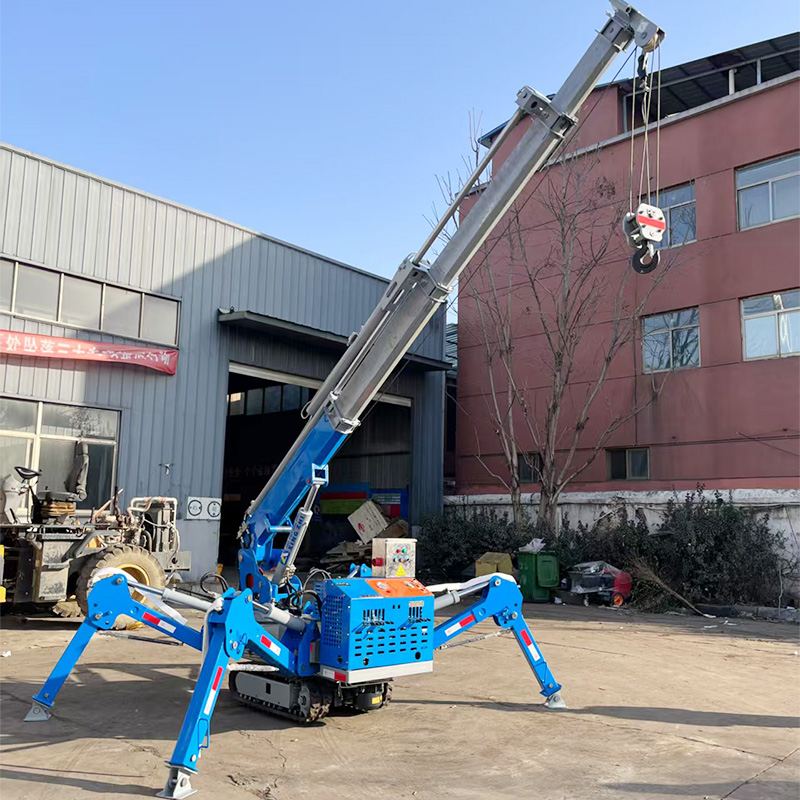 2 tons small spider crane