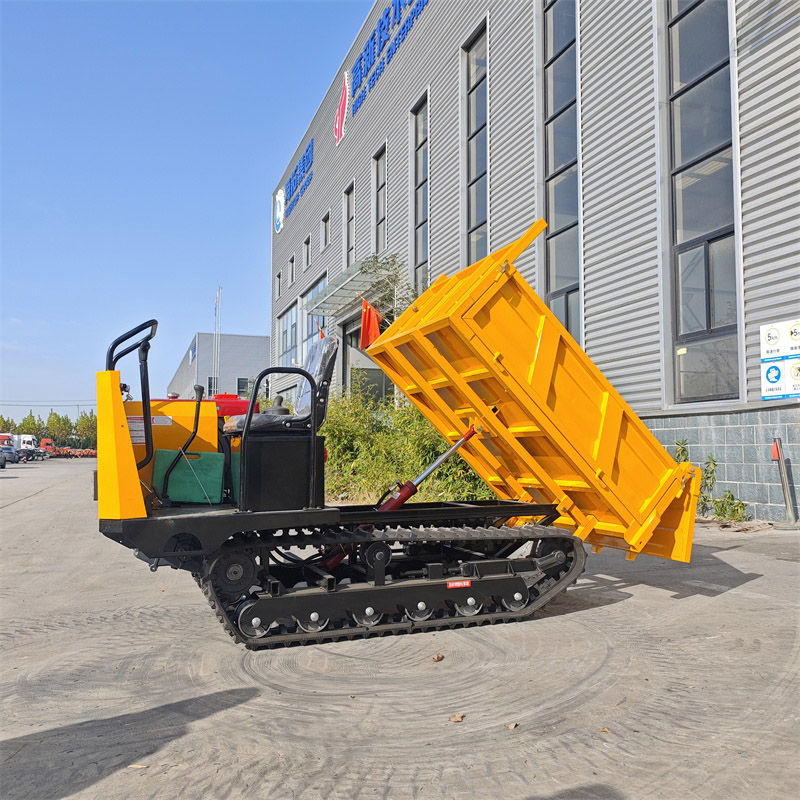 شاحنة قلابة مجنزرة سعة 2 طن