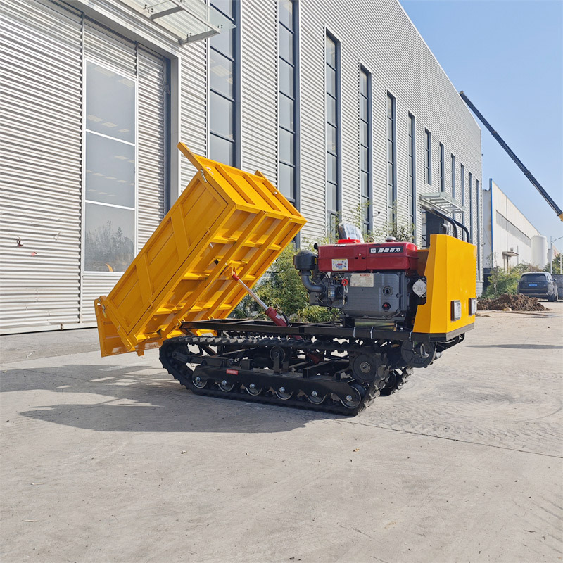 شاحنة قلابة مجنزرة سعة 2 طن