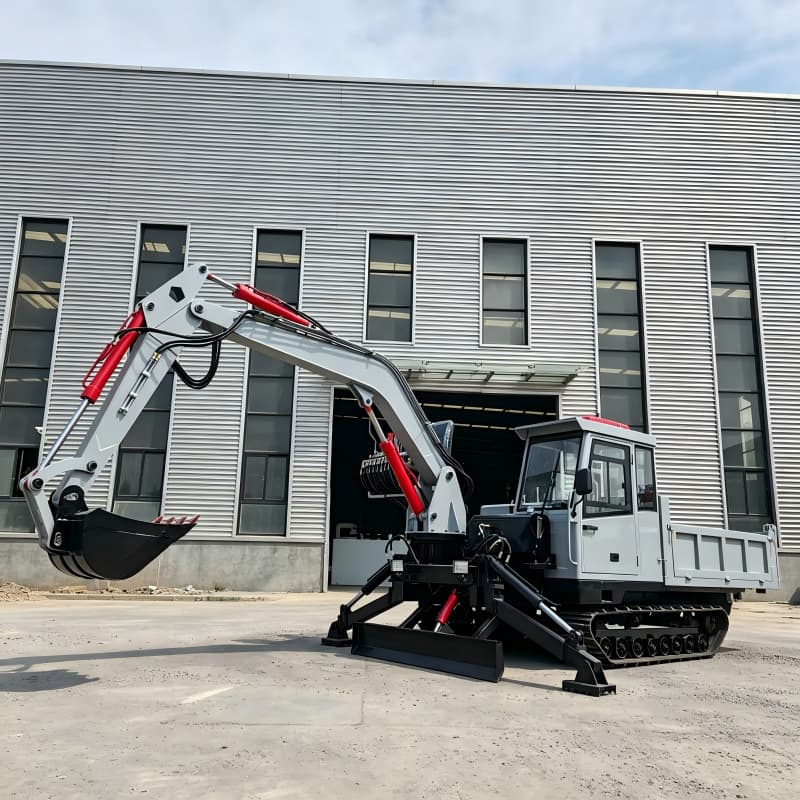 Excavatrice montée sur camion 5T