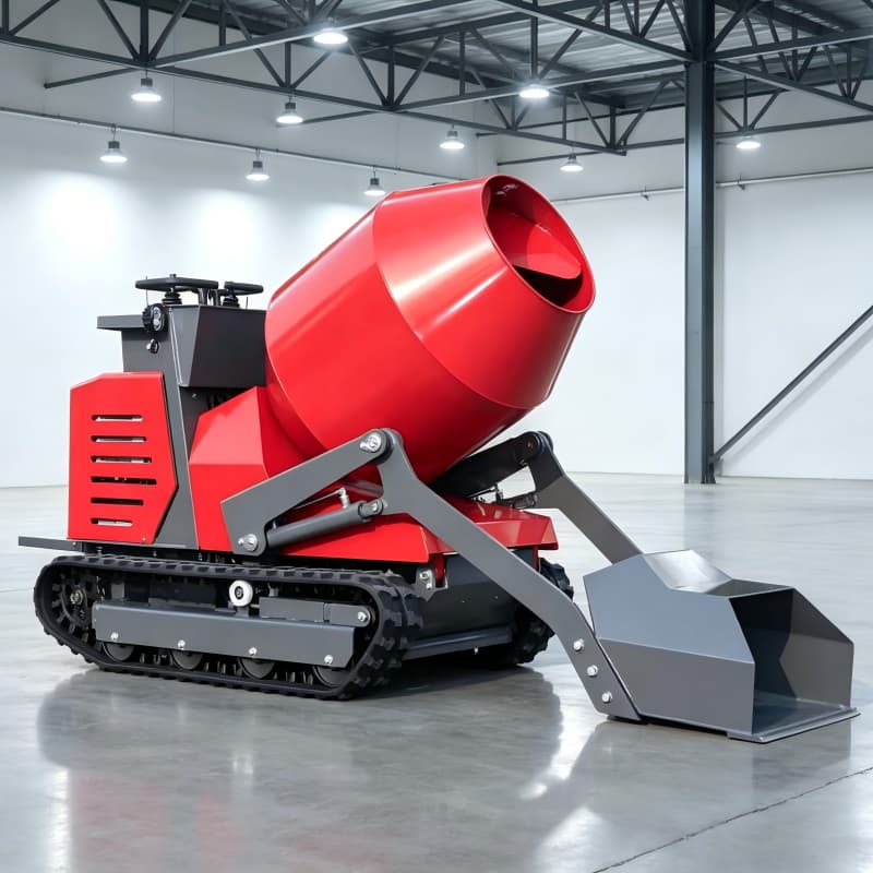 Mezcladora de Concreto Oruga 500L