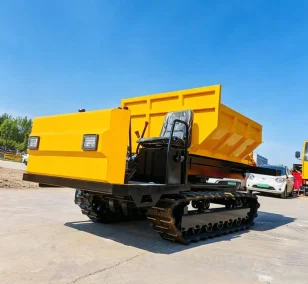 Rotating Track Dump Truck