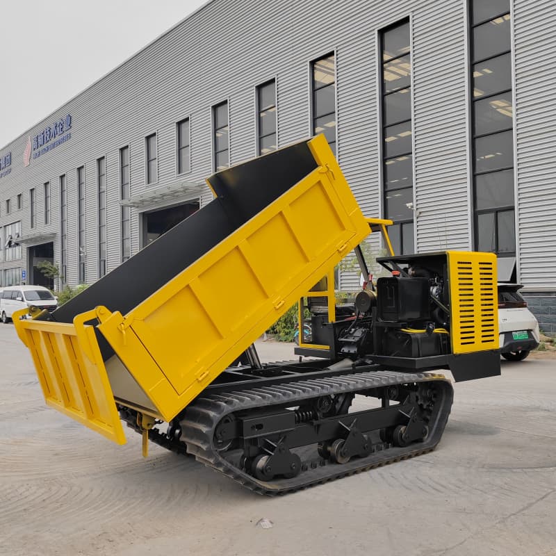 شاحنة قلابة ذات جنزير زاحف سعة 5 أطنان