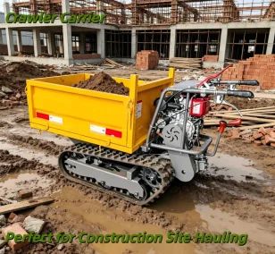 0.5T Tracked Transporter – Mini Dumper