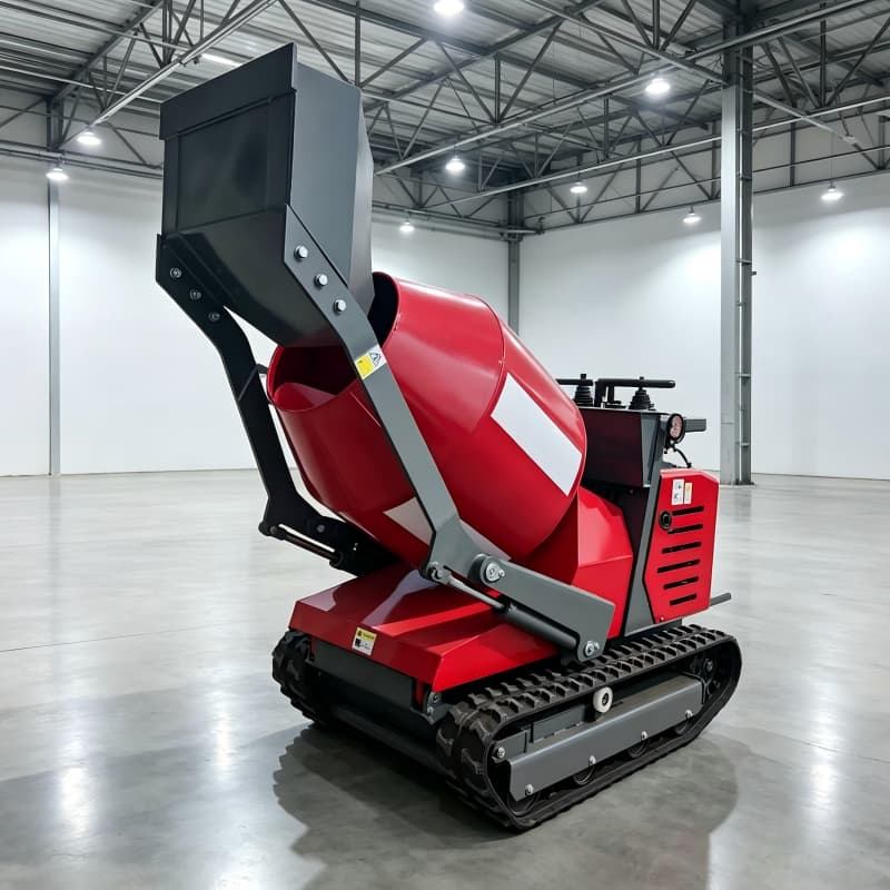 Mezcladora de Concreto Oruga 500L