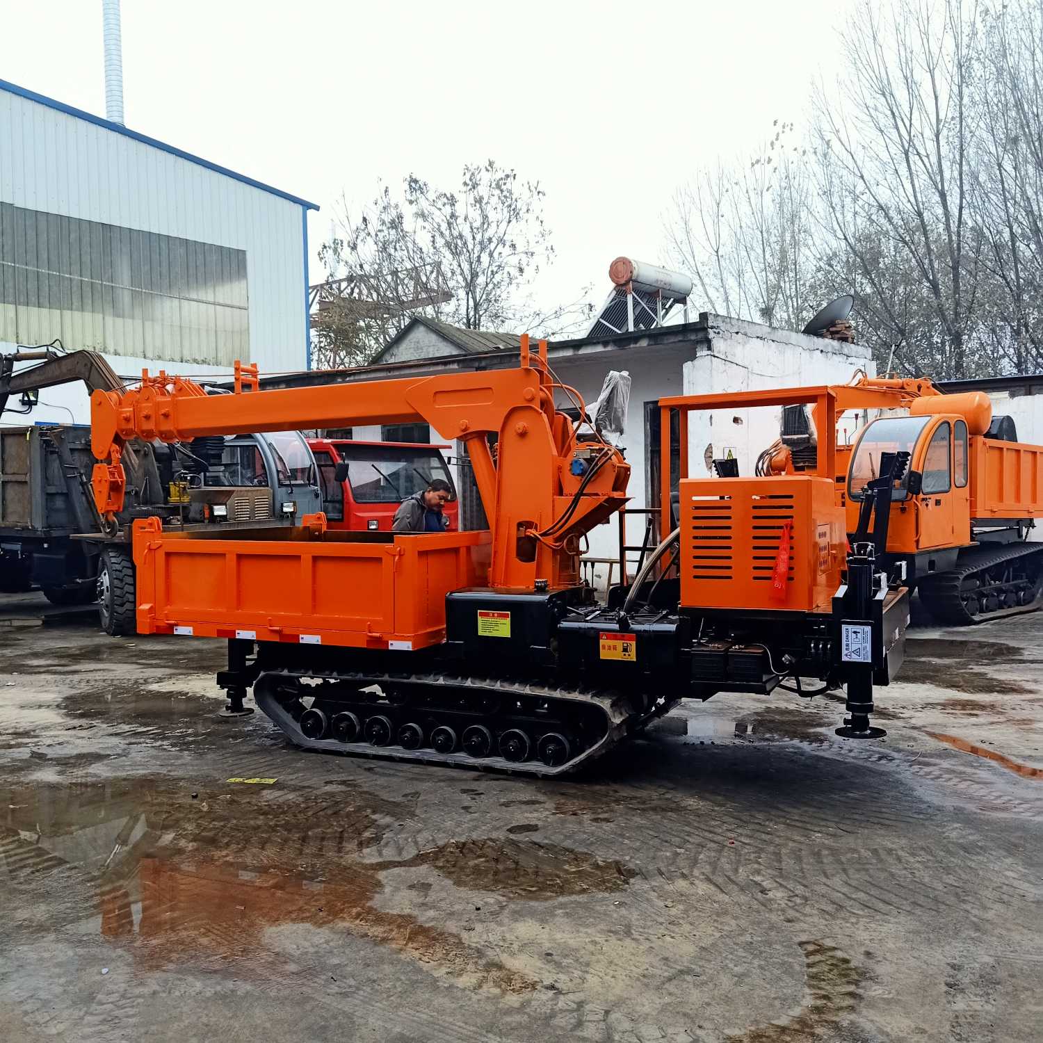 Pengangkut Derek Beroda 3 Ton