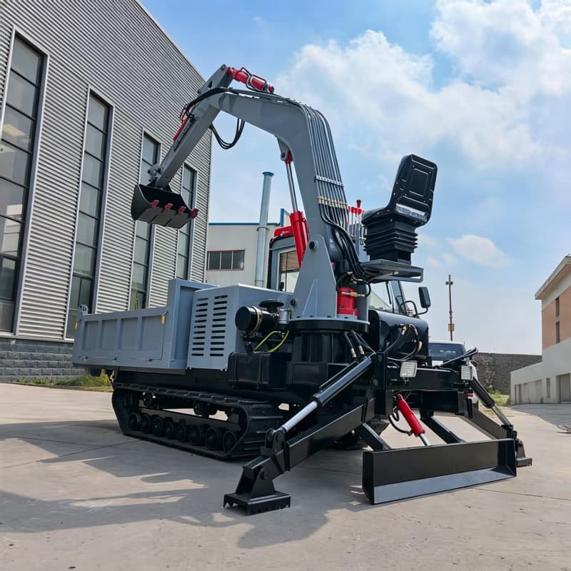 Excavatrice montée sur camion 5T