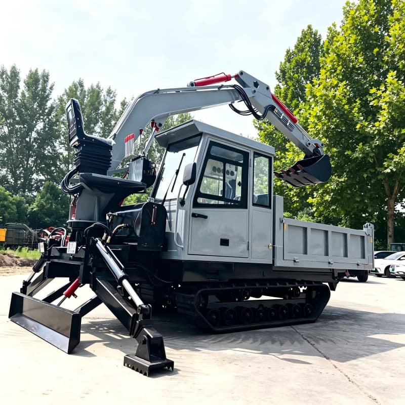 Excavatrice montée sur camion 5T