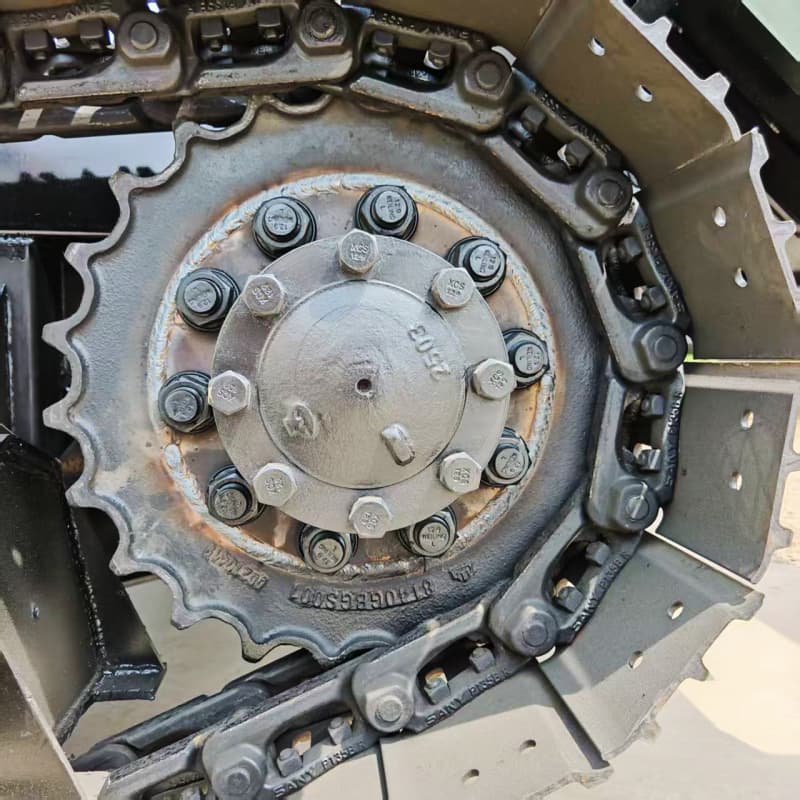 15-тонный стальной гусеничный самосвал