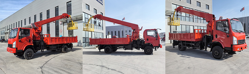 10 टन ट्रक माउंटेड क्रेन