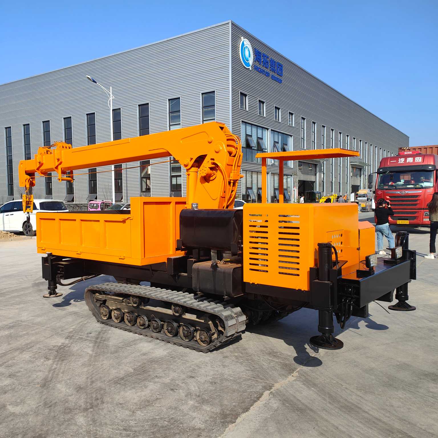 ৫ টন ট্র্যাকড ক্রেন ক্যারিয়ার